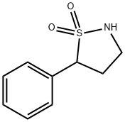 5-苯基异噻唑烷1,1-二氧化物 结构式