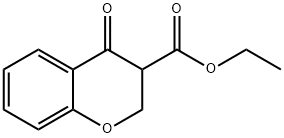 ethyl 4-oxo-3,4-dihydro-2H-1-benzopyran-3-carboxylate 结构式