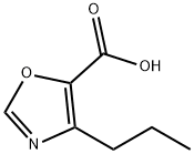 4-丙噁唑-5-羧酸 结构式