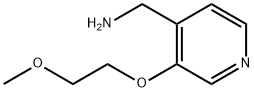 (3-(2-methoxyethoxy)pyridin-4-yl)methanamine 结构式