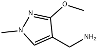 (3-methoxy-1-methyl-1H-pyrazol-4-yl)methanamine 结构式