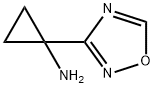 1-(1,2,4-oxadiazol-3-yl)cyclopropan-1-amine 结构式