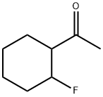 1-(2-氟环己基)乙酮 结构式
