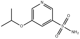 5-(丙烷-2-氧基)吡啶-3-磺酰胺 结构式
