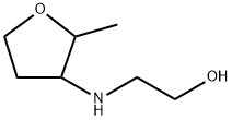 2-[(2-methyloxolan-3-yl)amino]ethan-1-ol 结构式