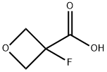 3-Fluorooxetane-3-carboxylic acid 结构式