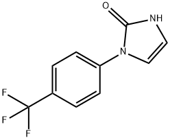 1-(4-(trifluoromethyl)phenyl)-1,3-dihydro-2H-imidazol-2-one 结构式