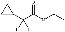 乙基-2 -环丙基-2,2-二氟乙酸酯 结构式