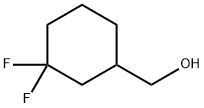 (3,3-difluorocyclohexyl)methanol 结构式