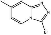 3-bromo-7-methyl-[1,2,4]triazolo[4,3-a]pyridine 结构式