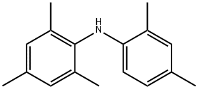 Benzenamine, N-(2,4-dimethylphenyl)-2,4,6-trimethyl- 结构式