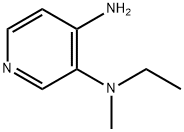 4-Amino-3-(methylethylamino)pyridine 结构式