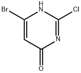 2-Chloro-4-bromo-6-(hydroxy)pyrimidine 结构式