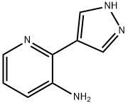 3-Amino-2-(pyrazol-4-yl)pyridine 结构式