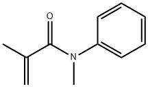 2-Propenamide, N,2-dimethyl-N-phenyl- 结构式