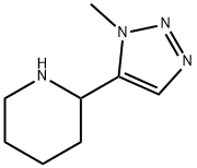 2-(1-Methyl-1H-1,2,3-triazol-5-yl)piperidine 结构式