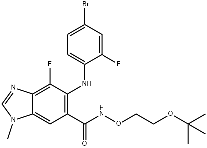MEK162-N-1 结构式