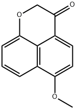 6-methoxybenzo[de]chromen-3(2H)-one 结构式