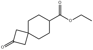 ethyl 2-oxospiro[3.5]nonane-7-carboxylate 结构式