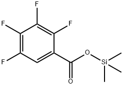 Trimethylsilyl 2,3,4,5-tetrafluorobenzoate 结构式