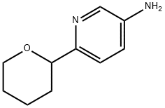 6-(tetrahydro-2H-pyran-2-yl)pyridin-3-amine 结构式