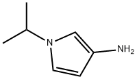 1-(iso-Propyl)-1H-pyrrol-3-amine 结构式
