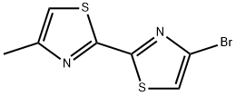 4-Bromo-4'-methyl-2,2'-bithiazole 结构式