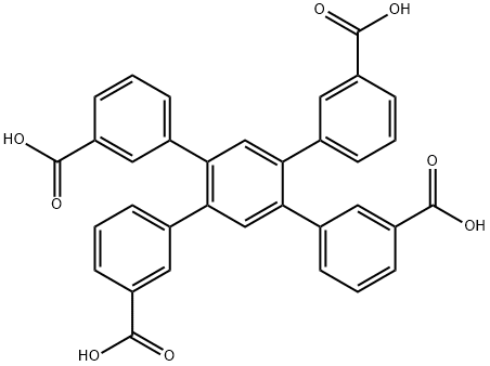 1,2,4,5-四(3-羧基苯基)苯 结构式
