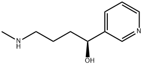 (S)-4-(Methylamino)-1-(pyridin-3-yl)butan-1-ol 结构式