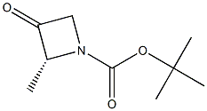 1-氮丁啶羧酸,2-甲基-3-氧代,1,1-二甲基乙基酯,(2R)- 结构式