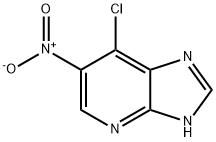 7-氯-6-硝基-3H-咪唑并[4,5-B]吡啶 结构式