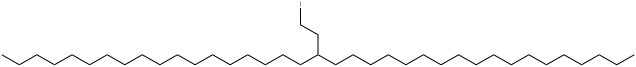 1-碘-3-十八烷基二十一烷 结构式