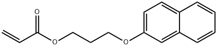 3-(萘-2-基氧基)丙酯 结构式