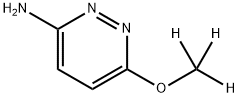 3-Amino-6-(methoxy-d3)-pyridazine 结构式