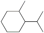 Cyclohexane,1-methyl-2-(1-methylethyl)- 结构式