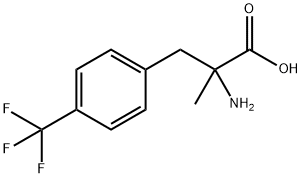 4-Trifluoromethyl-a-methyl-DL-phenylalanine 结构式