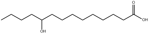 10-Hydroxytetradecanoic acid 结构式