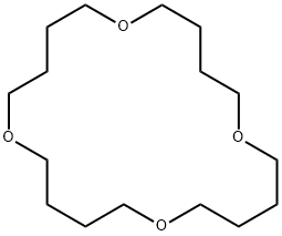 1,6,11,16-四氧杂环二十烷 结构式