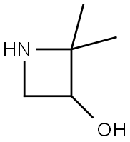 2,2-DIMETHYLAZETIDIN-3-OL 结构式