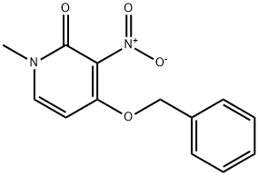 4-(benzyloxy)-1-methyl-3-nitropyridin-2(1H)-one 结构式