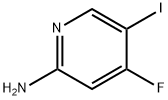 2-氨基-4-氟-5-碘吡啶 结构式