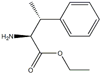 (2S,3R)-2-Amino-3-phenyl-butyric acid ethyl ester 结构式