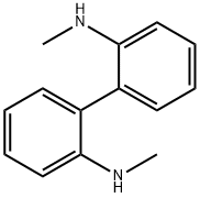 N2,N2'-dimethylbiphenyl-2,2'-diamine 结构式
