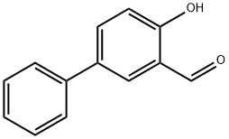 2-羟基-5-苯基苯(甲)醛 结构式