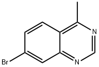 7-bromo-4-methylquinazoline 结构式