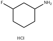 3-氟环己-1-胺盐酸盐 结构式