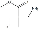 3-(氨基甲基)氧杂环丁烷-3-羧酸甲酯 结构式