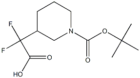 2-(1-(Tert-butoxycarbonyl)piperidin-3-yl)-2,2-difluoroaceticacid
