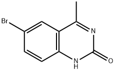 6-bromo-4-methyl-1,2-dihydroquinazolin-2-one 结构式