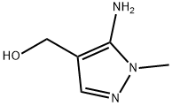 (5-Amino-1-methyl-1H-pyrazol-4-yl)-methanol 结构式